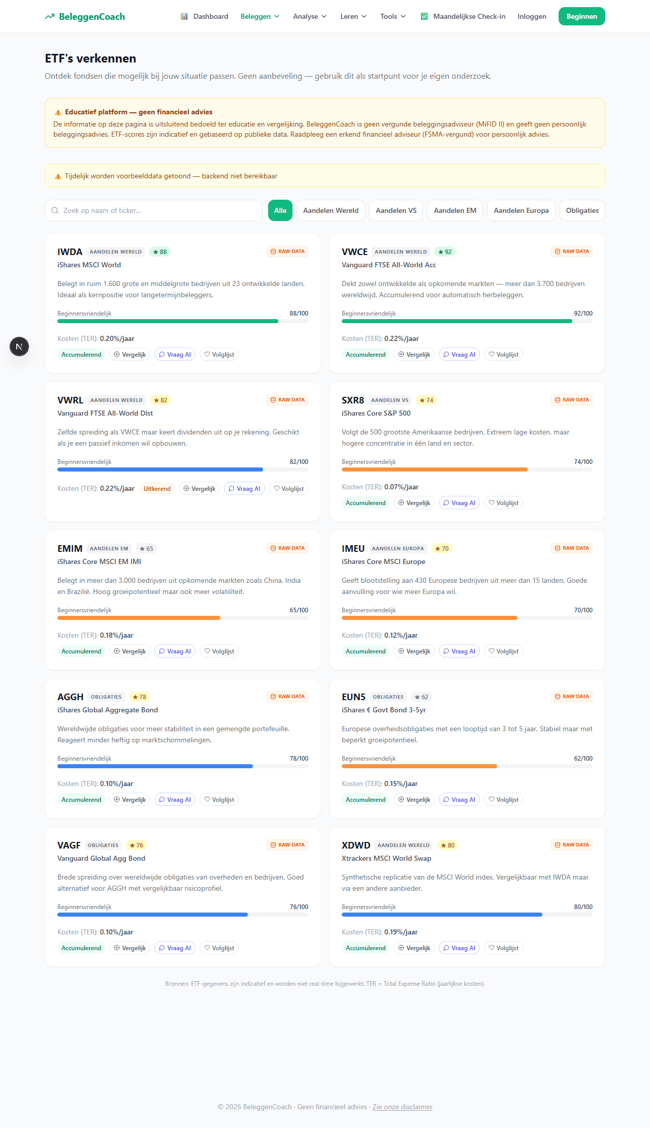 Mobile responsive view